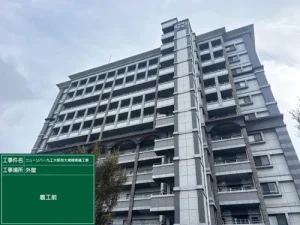 ニューリバー九工大前大規模修繕工事