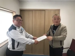 辞令交付式を行いました。