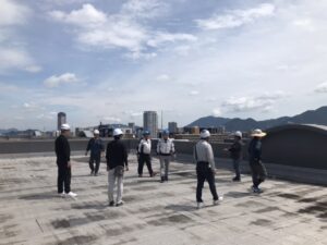 竣工前社長パトロール☞ヨシ！