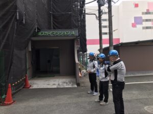 10.22社長現場パトロールを行いました。